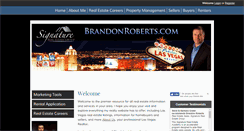 Desktop Screenshot of brandonroberts.com